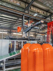 Bolas marcadoras Powerline 600mm Bola de marcado diurno naranja internacional instalada en líneas de alto voltaje y soportes de pilón - Product Image 5