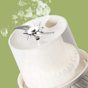 Licuadoras de carga USB inalámbricas portátiles, botella exprimidora para el hogar, pequeña taza de jugo para beber directamente, trituradora de hielo, licuadora de frutas, mezclador - Product Image 6