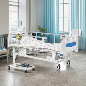 Tempat Tidur Pasien Medis Elektrik 3-Fungsi yang Dapat Disesuaikan Secara Manual untuk Rumah Sakit - Product Image 2