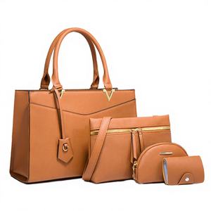 Nuevo Set de Bolsos Plegables de Gran Capacidad Unisex de Moda Europea y Americana 2026, Cuatro Piezas, Bolso Bandolera de Seda para Madre - Product Image 1