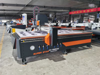 1325 Ccd Cnc Machine Oscillant Couteau Cutter Machine 3d Cnc Routeur pour Mousse Signes Bois Armoire Contreplaqué Coupe