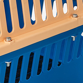 Hochwertige Erweiterbare Plastik-Haustier-Luftbox Langlebiger Tragbarer Reisekäfig Frühling Sommer Bett Katzen Atmungsaktives Haustierhaus Möbel - Product Image 5