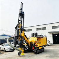 Foreuse hydraulique intégrée de type chenillé pour le forage de roches minières, équipement de forage DTH pour trous de dynamitage (TDH)
