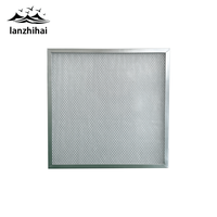Filtre HEPA en fibre de verre résistant aux hautes températures, écologique, efficacité 45-80%, panneau plat, filtre à air central pour cuisine, neuf