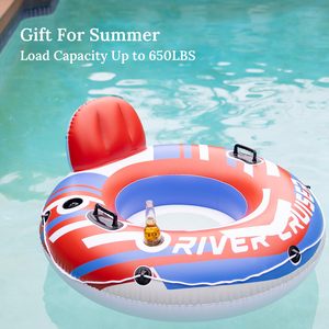 Flotador Inflable de PVC de Primera Calidad para Natación y Buceo, Anillos de Natación para Adultos y Niños, Diversión en la Playa y la Piscina - Product Image 2