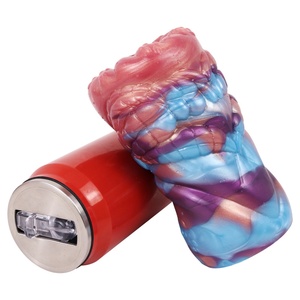 GEEBA Colorful Beast - Masturbadores Masculinos Realistas con Suela Única, Copas Anales, Juguetes Sexuales, Muestras Gratis - Product Image 3