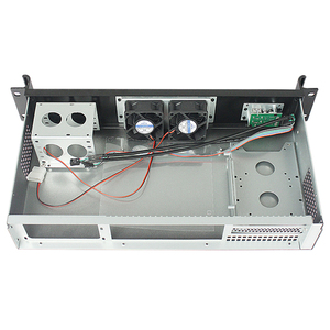 1.5U <span class=keywords><strong>Mini</strong></span>-<span class=keywords><strong>ITX</strong></span> Kompakt Sunucu Kasası 250 Derinlikte Raf Tipi Şasi Endüstriyel PC Kasası - Product Image 4