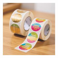 Rouleau d'impression d'autocollant de gaufrage de logo de vente chaude