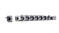 Machine d'impression flexographique multifonctionnelle à grande vitesse FM-TS650-1450 pour étiquettes, 4/5/6/7/8/9/10 couleurs, pour impression rouleau à rouleau
