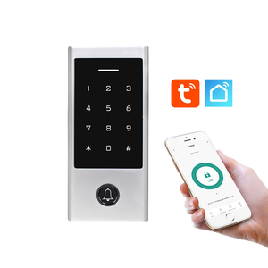 Система контроля доступа с видеодомофоном ACM-210E-Tuya-WIFI, уличная, с сенсорным экраном, сканером отпечатков пальцев, IP68, для многоквартирных домов, с поддержкой Wi-Fi и Tuya. - Product Image 1