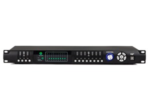 Procesador de sonido digital de doble núcleo con pantalla a color DSP de cinco series FIR4008 U.S.ADI, 4 entradas y 8 salidas, para presentaciones en escenario. - Product Image 2