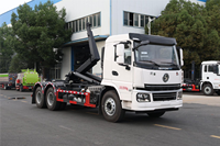 Camion benne à benne basculante hydraulique Shacman Xuande 20-25 tonnes 6X4 pour collecte de déchets