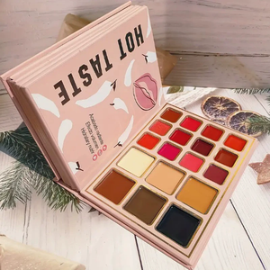 Palet <span class=keywords><strong>Eyeshadow</strong></span> Grosir 5 Lapis Model Buku, 78 Warna, Pearlescent, Matte, Warna Dasar Cerah, Tahan Lama, Custom - Product Image 2