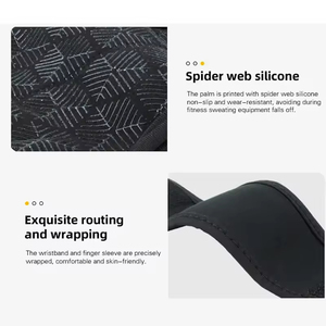 Mkas Mới Thời Trang Thể Thao Tập Thể Dục Tập Thể Dục Găng Tay Chống Trượt Cao Qualitygymnastic Tay Nắm Với Hỗ Trợ Cổ Tay Tập Thể Dục Găng Tay Găng Tay - Product Image 3