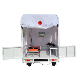 Dengan tandu dan kursi perawat Afrika diskon besar 150cc 200cc 250cc sepeda motor 175cc sepeda motor roda tiga ambulans Tiongkok - Product Image 2