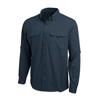Camisa de pesca de manga larga con botones y protección solar SPF 50, de secado rápido, para proveedores