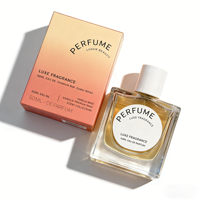 Emballage de carte de parfum pliable avec insert pour flacon de parfum, boîte en papier de luxe personnalisée, ensemble de boîtes en gros, emballage cadeau OEM
