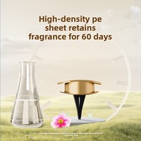 Diffuseur d'aromathérapie pour voiture en alliage métallique, cadeau durable