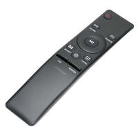 Télécommande universelle sans fil pour Samsung Smart TV Clavier ABS à code fixe avec batterie AAA Portée de 10m Fonctions vocales et bleues