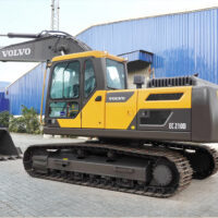 Excavadoras hidráulicas de orugas Volvo EC210D usadas en stock Máquina de construcción de segunda mano a la venta - Product Image 6