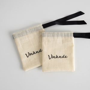 Wholesale Bamboo-Joint Cotton <b>Drawstring</b> Bag for Jewelry Recyclable Storage for Earrings Necklace Rings <b>Bracelets</b> Glasses - Product Image 5