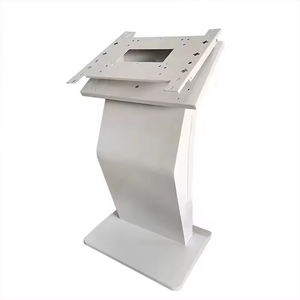 K型金属数字信息亭底座支架，带展示架类别的机架 - Product Image 1