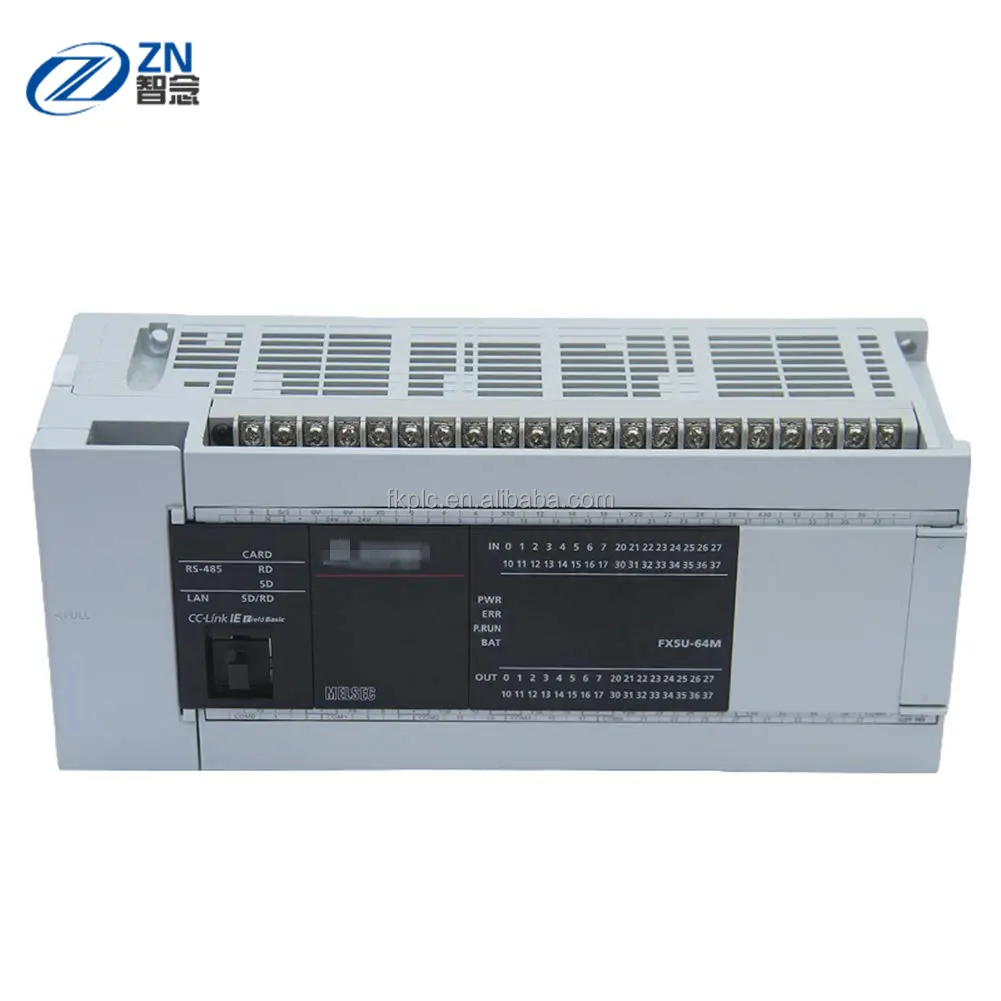 FX5U-64MT/DS CPU;DC;32 입력; 32 트랜지스터 출력; 3x아날로그; Eth;RS-485