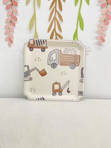 DAMAI Construction Themed Party <b>Tableware</b> Set Kids Birthdays <b>Disposable</b> Plate Paper Cups Napkins for 8 Guests Children Birthday - Product Image 4