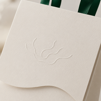 Caja Plana de Diseño Nuevo 2026, Bolsa de Regalo Personalizada para Boda con su Propio Logotipo, Cierre Magnético, Impresión a Cuatro Colores para Velas de Boda