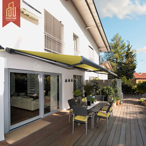 Kits de toit rétractables <span class=keywords><strong>pour</strong></span> lumières automatiques étanches électriques d'extérieur Pare-soleil pliable Auvent à cassette complète en alliage d'aluminium - Product Image 4