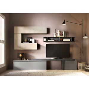 Modulo Soggiorno INFINITY 2.0 ARDESIA/ARGILLA/PIUMBAGO - Product Image 1