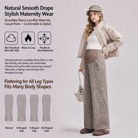 Robe de maternité pour femmes, robe maxi décontractée pour la grossesse, style long et fluide pour femmes enceintes, vêtements de tous les jours, robe maxi de maternité
