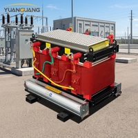 Transformateur sec à résine coulée à faible bruit 35 kV 2000 kVA 3000 kVA 5000 kVA pour salle électrique industrielle