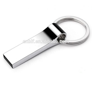 A granel de acero inoxidable usb <span class=keywords><strong>flash</strong></span> drive de 4 GB de alta velocidad usb pendrive con cadena de llavero - Product Image 2