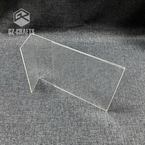 Rõ ràng Acrylic nghiêng dấu hiệu chủ bảng Acrylic hiển thị đứng chủ cho A5 Kích thước <span class=keywords><strong>menu</strong></span> - Product Image 3