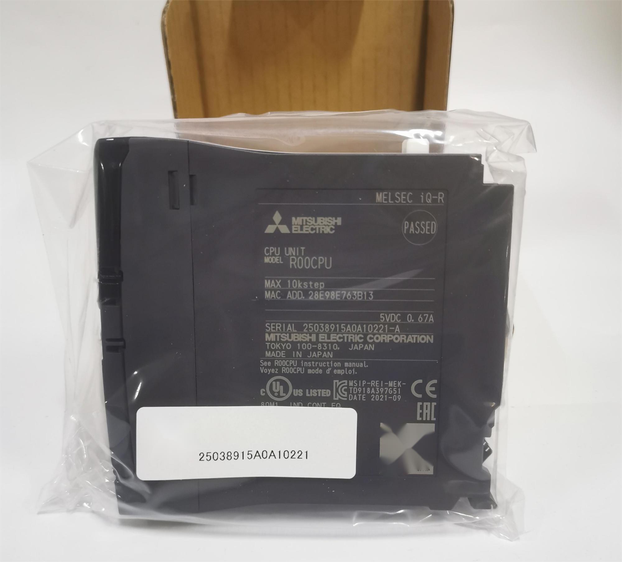 MITSUBISHI 三菱 R01CPU For Mitsubishi IQ-R Series Smart MITSUBISHI 三菱 R01CPU For Mitsubishi IQ-R Series Smart