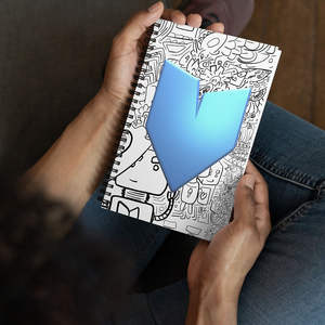 Carnet à spirales pour l'expression créative et la prise de notes - Product Image 1