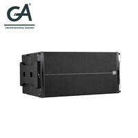 Altavoz profesional pasivo doble de 10 pulgadas, equipo de sonido para concierto, cruzada, Stadium