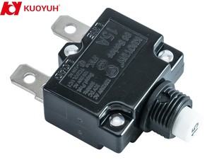 เบรกเกอร์ป้องกันความร้อนแบบรีเซ็ตด้วยมือ KUOYUH 88 ซีรีส์ 15A สำหรับ UPS แบบตั้งโต๊ะ - Product Image 5