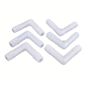 Conector de Codo de 90 Grados ZDVseal de PE Inyectado, Multitamaño de 8mm y 10mm para Máquinas - Product Image 1