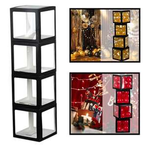 Vente chaude <span class=keywords><strong>Transparent</strong></span> Boîte <span class=keywords><strong>De</strong></span> Ballon BÉBÉ Surprise D'anniversaire Décoration Scène Mise En Page <span class=keywords><strong>De</strong></span> <span class=keywords><strong>Mariage</strong></span> D'amour Annonce Parti Boîte - Product Image 1