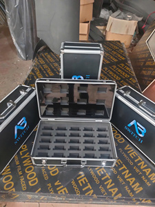 Reinforced Aluminum Frame Plywood Case with Custom <b>Foam</b> for Heavy Duty Portable Hardware Accessory and Equipment Storage <b>Box</b> - Product Image 4