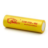 Haute qualité 2000 Cycle 18650 26650 21700 3.7v batterie Li-ion 3750mAh cellule de batterie Li Ion pour lampe de poche Led