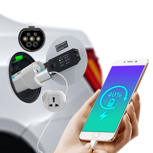 Adaptateur V2L Type 2 personnalisé pour <span class=keywords><strong>chargeur</strong></span> de VE, certifié CE, IP55, 3,5 kW, 16 A, neuf, pour véhicules électriques <span class=keywords><strong>MG</strong></span> <span class=keywords><strong>ZS</strong></span> - Product Image 3
