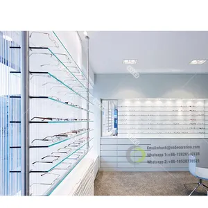 光学镜头储物柜卓越品质展示柜配件设计框架展示杆眼镜店室内装饰