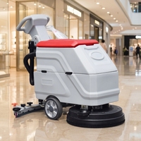 Autolaveuse autoportée G1 avec batterie au plomb et moteur sans balais pour supermarchés et parkings