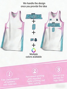 Maßgeschneidertes 100% Polyester Atmungsaktives Herren-Trikot für Erwachsene und Kinder, Individuelles Design Shorts Uniform Basketball-Bekleidung Basketball-Trikot Top - Product Image 3