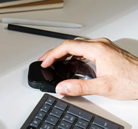 Souris Air détachable avec pavé tactile sans fil tout-en-un, enregistrement vocal IA, compatible ChatGPT, souris de jeu personnalisée en stock