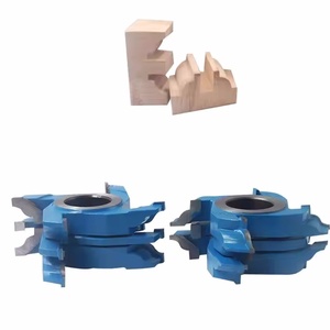 Fresa de encaje macho <span class=keywords><strong>y</strong></span> hembra de 2 piezas de carburo de tungsteno para marcos de puertas de gabinetes, para corte de madera - Product Image 4