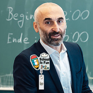 <span class=keywords><strong>Bobine</strong></span> d'insigne rétractable avec porte-badge en acrylique et accessoires pour étudiants et enseignants - Product Image 4